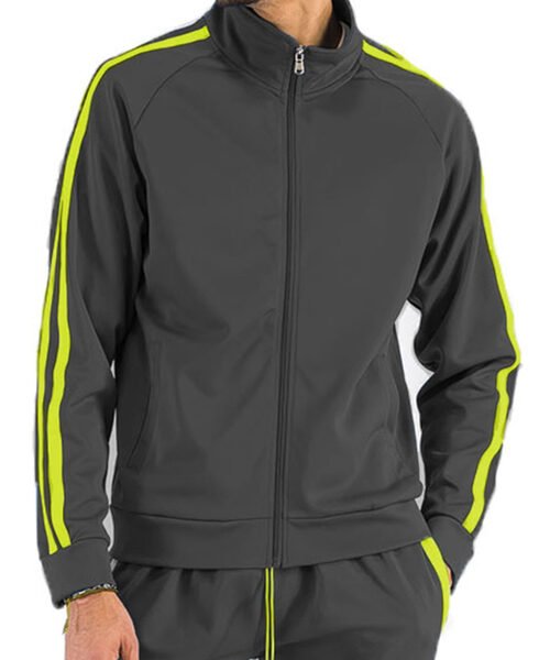 Two Stripe Zip Up Track Jacket TJ700