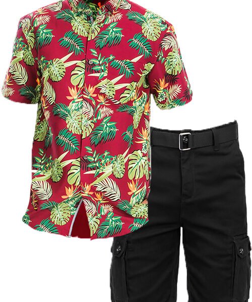 Hawaiian Short Luxury Cargo Set