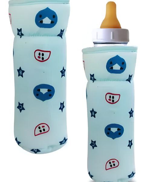 Cotton Baby Feeding Bottle Cute print Cover  Size 60-125 ML Color