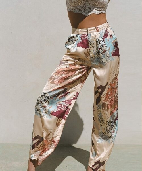 Kayda Satin Wide Leg Pants