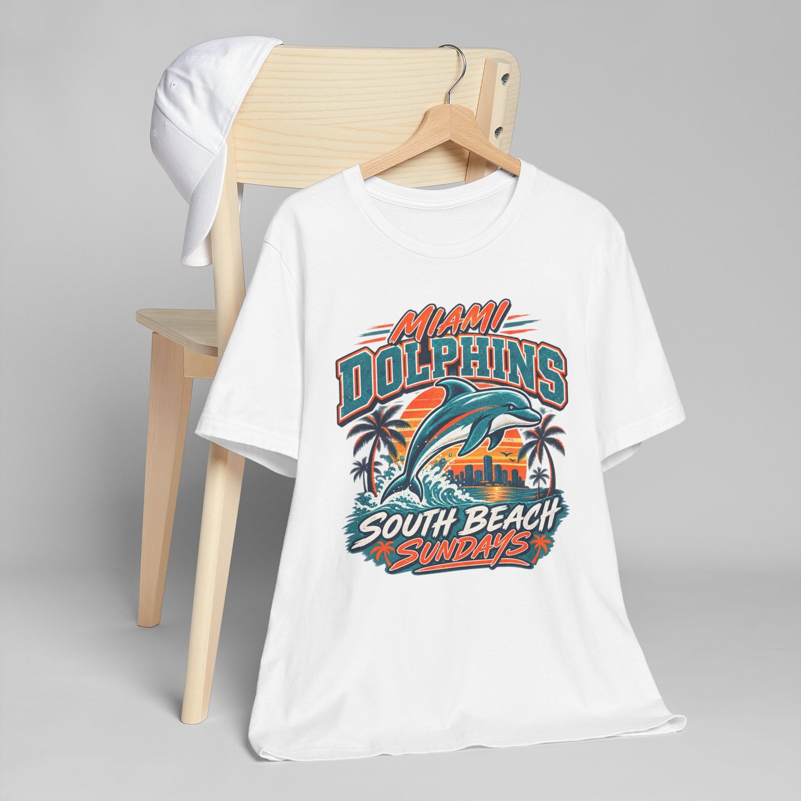 Miami Dolphins South Beach Sundays T-Shirt