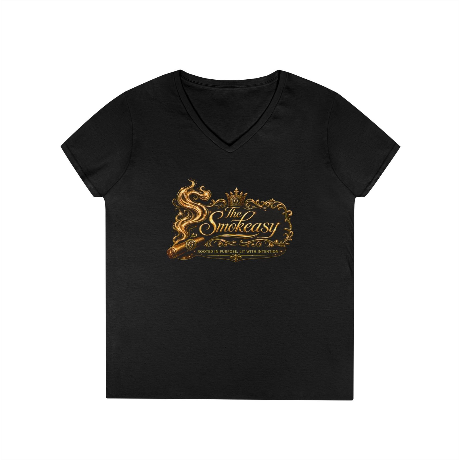 Copy of Hawaii Vintage Floral V-Neck T-Shirt — Island Life 'Aloha' Graphic for Women